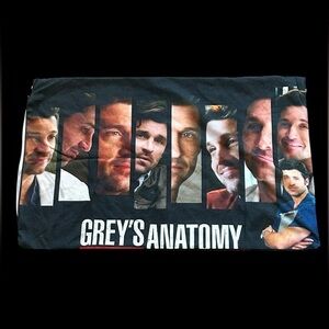 Grey’s Anatomy Double Sided Zip Up Standard Pillow Case